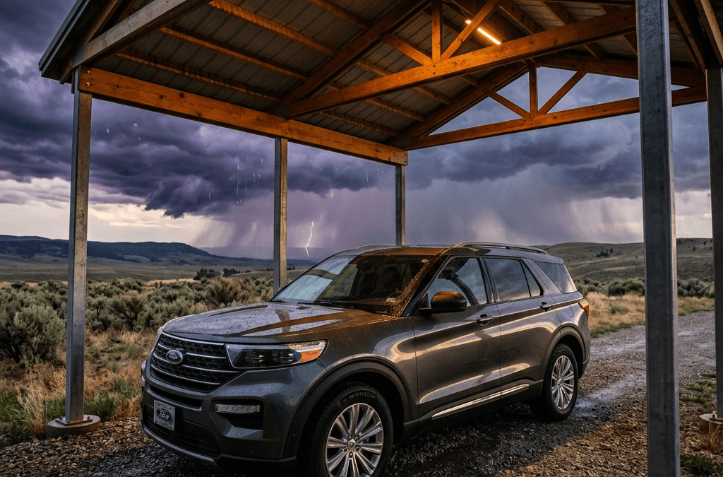 Protecting Your Vehicle from Hail Damage When Severe Storms Hit Riverton